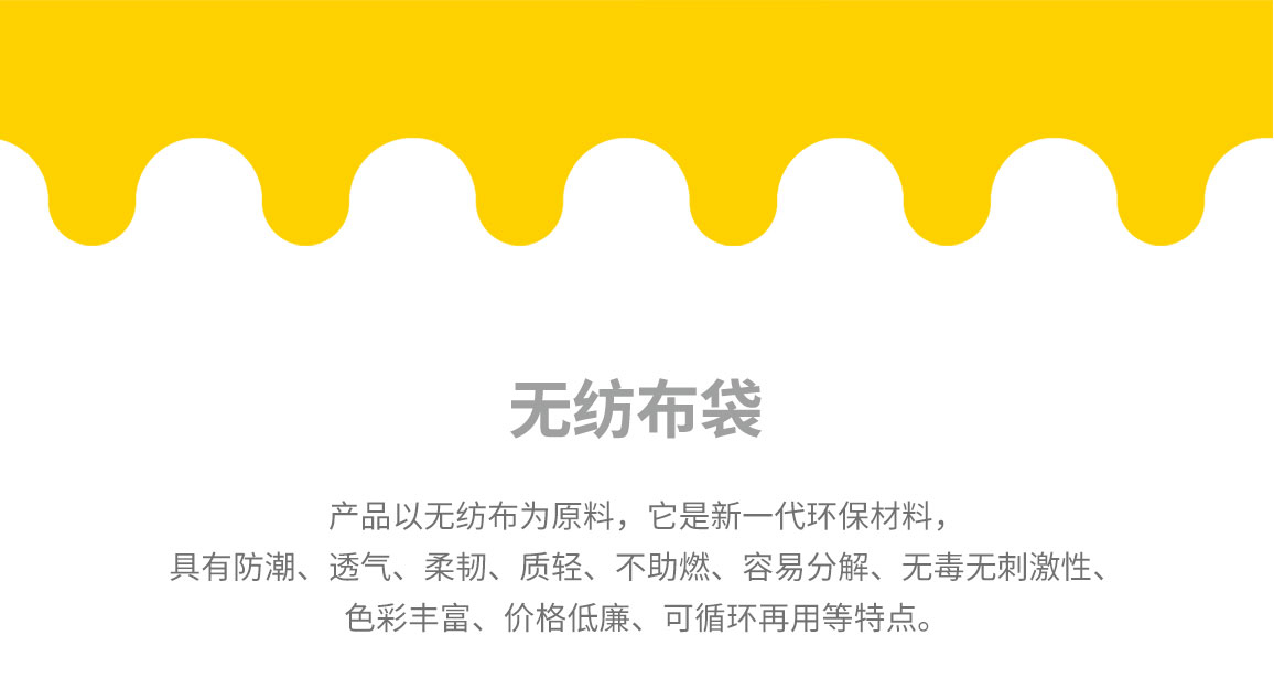 泰安市无纺布袋常用类型